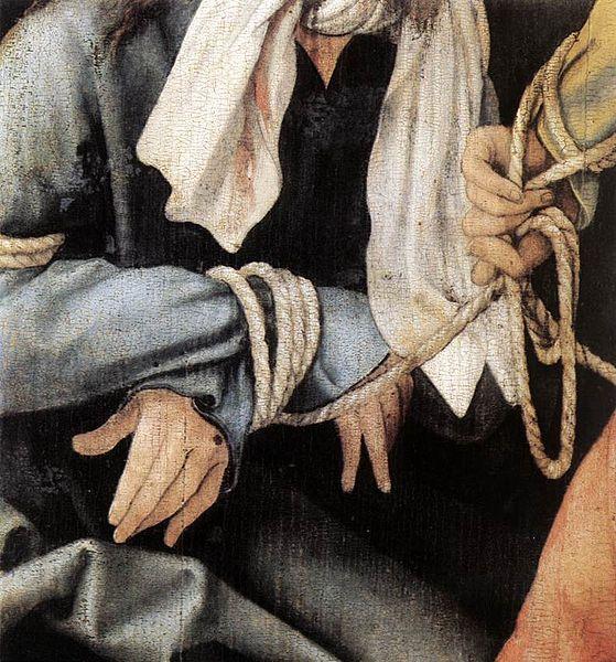 Matthias  Grunewald The Mocking of Christ France oil painting art